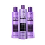 Kit-Cadiveu-Professional-Plastica-dos-Fios---Shampoo-300-ml---Mascara-300-ml---Ativo-Antifrizz-1000-ml-Frascos