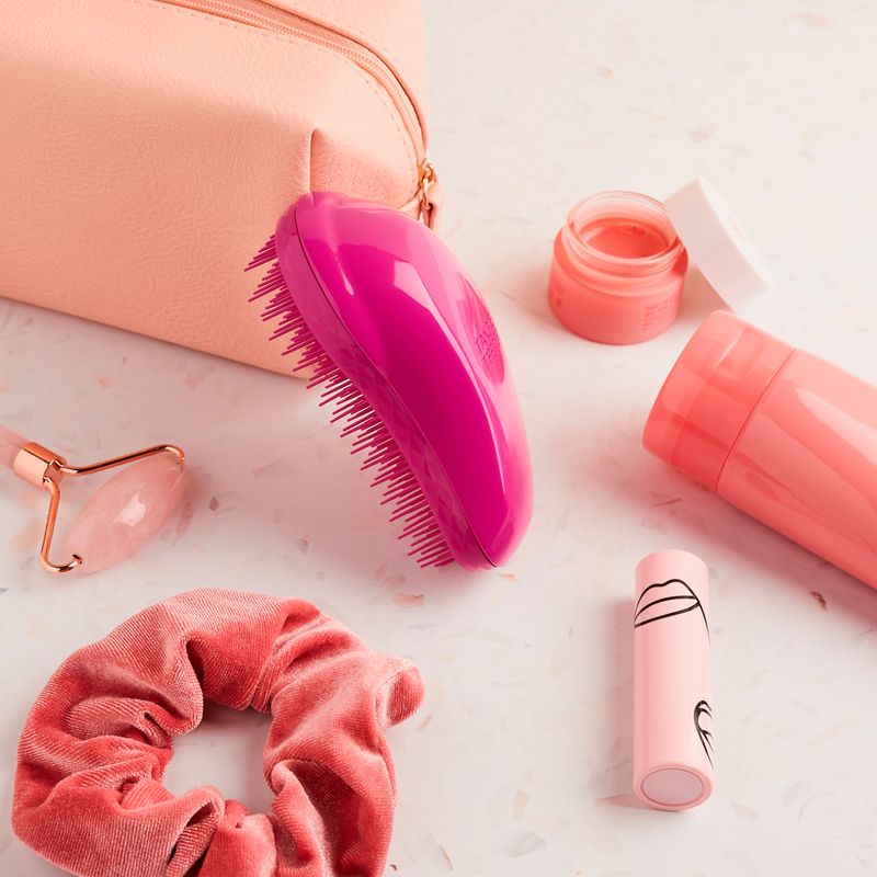 Escova-para-Desembaracar-Tangle-Teezer-The-Original-Fine---Fragile-Purple-Roxo-Ambientada-2