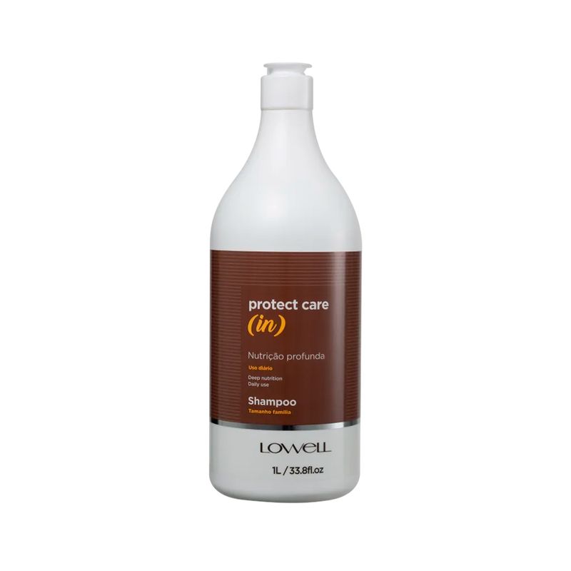 Shampoo-Lowell-Protect-Care-Power--In--1000-ml-Vitrine