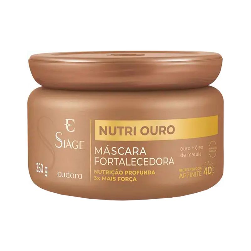 Mascara-Fortalecedora-Eudora-Siage-Nutri-Ouro-4D-250-g
