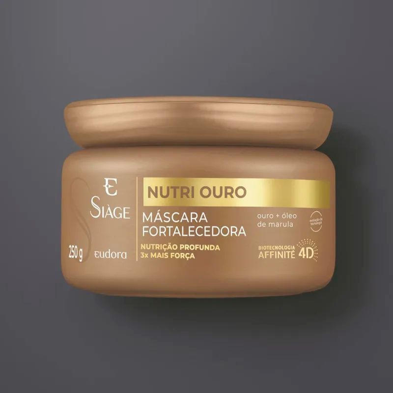 Mascara-Fortalecedora-Eudora-Siage-Nutri-Ouro-4D-250-g