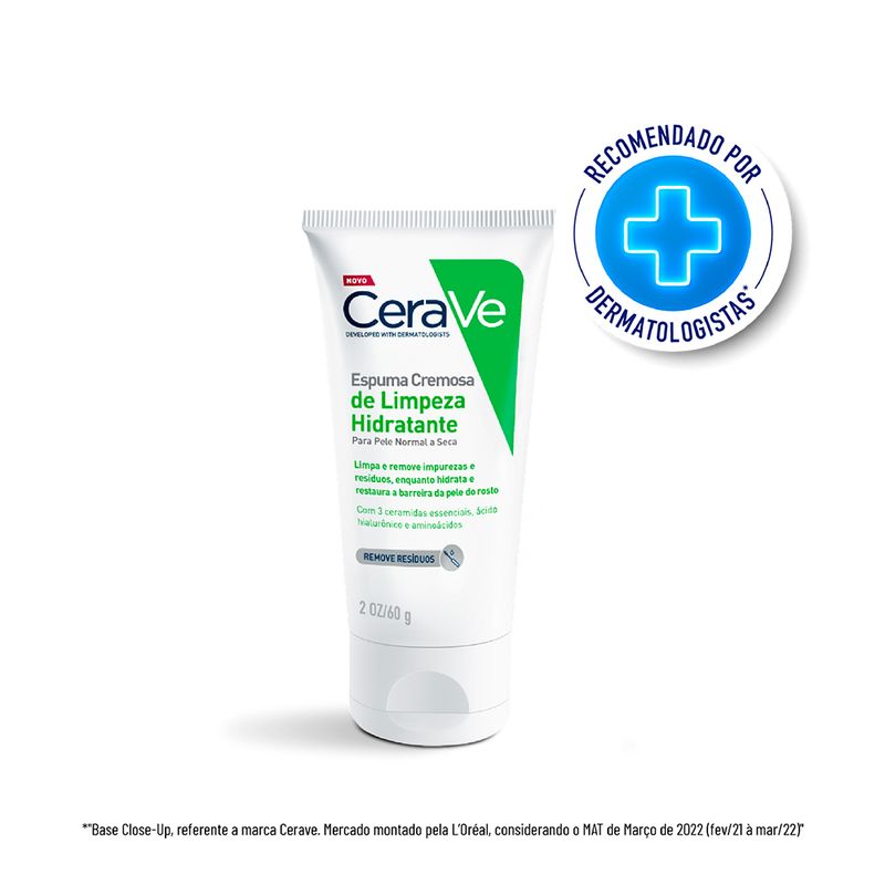 Espuma-Facial-de-Limpeza-CeraVe-Limpeza-Hidratante-60-g