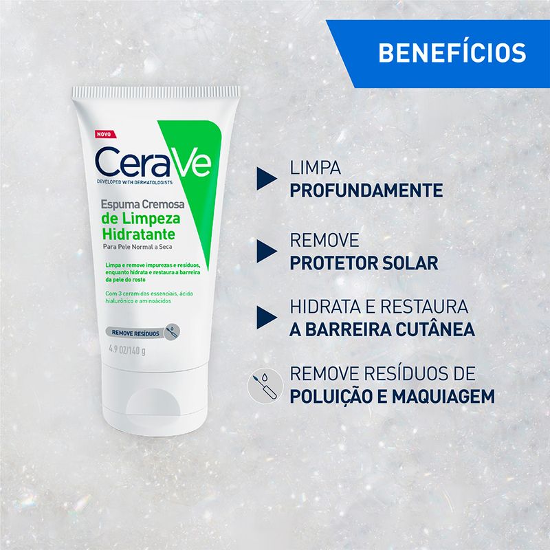 Espuma-Facial-de-Limpeza-CeraVe-Limpeza-Hidratante-60-g