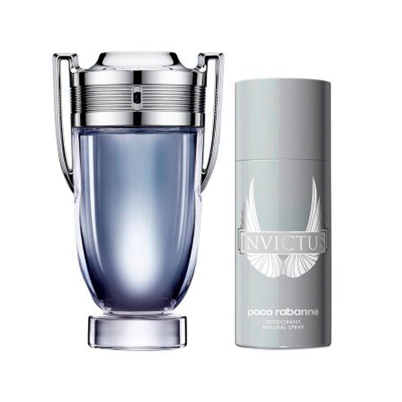 Kit-Perfume-Paco-Rabanne-Masculino-Invictus-Eau-de-Toilette-200ml---Desodorante-Corporal-150ml