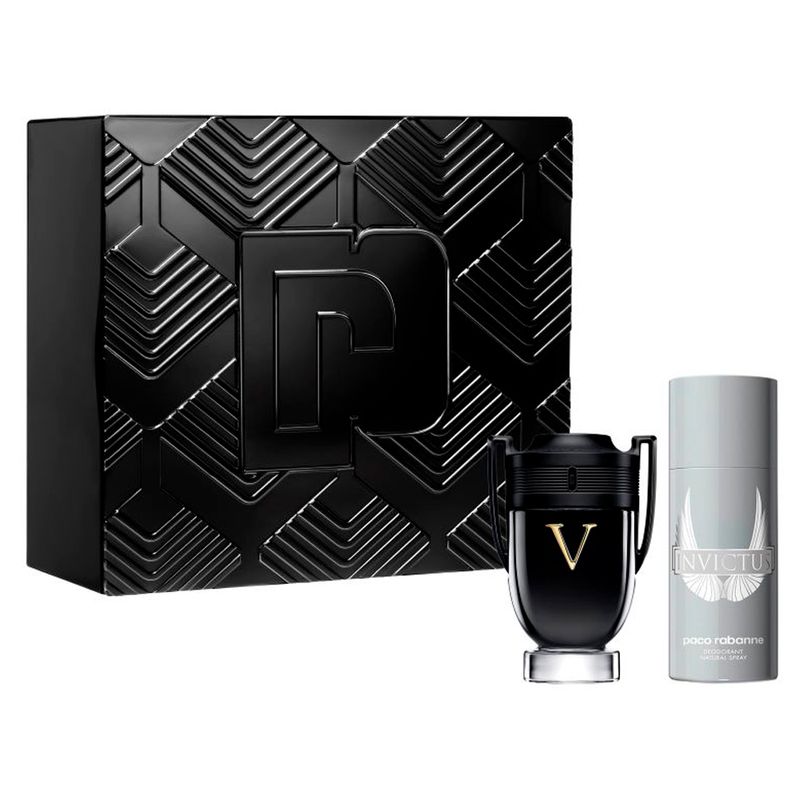 Kit-Perfume-Paco-Rabanne-Masculino-Invictus-Victory-Eau-de-Parfum-100ml---Desodorante-150ml-