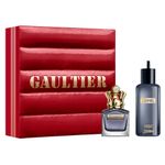 Kit-Perfume-Jean-Paul-Gaultier-Masculino-Scandal-Pour-Homme-Eau-de-Toilette-50ml---Refil-200ml-