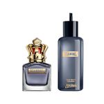 Kit-Perfume-Jean-Paul-Gaultier-Masculino-Scandal-Pour-Homme-Eau-de-Toilette-50ml---Refil-200ml-
