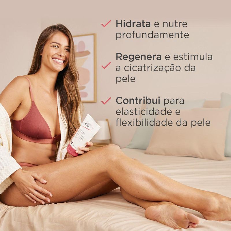 Creme-Antiestrias-Corporal-com-Oleo-de-Rosa-Mosqueta-Isdin-Woman-245-g