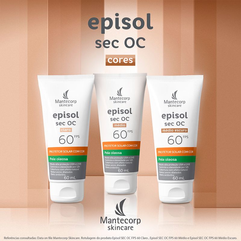 Protetor-Solar-Mantecorp-Episol-Sec-Oc-FPS-60-Medio-Escuro-60-ml