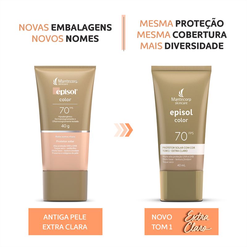 Protetor-Solar-Facial-Mantecorp-Episol-Color-Tom-1-Extra-Claro-Fps-70-40-ml