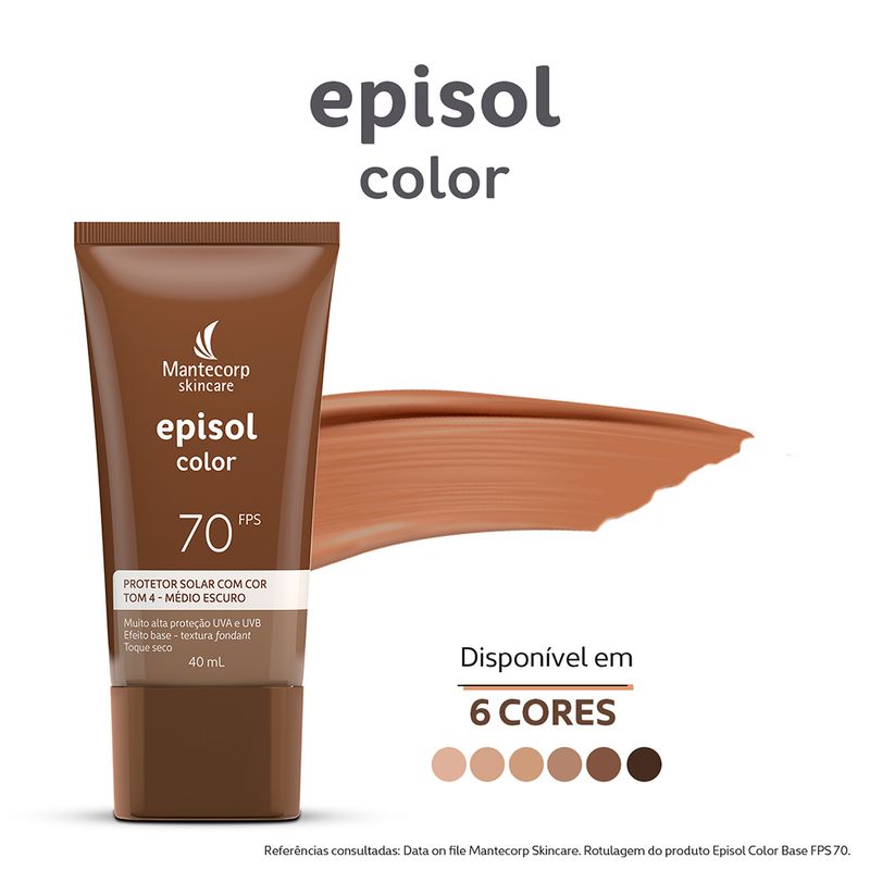 Protetor-Solar-Facial-Mantecorp-Episol-Color-Tom-4-Medio-Escuro-Fps-70-40-ml