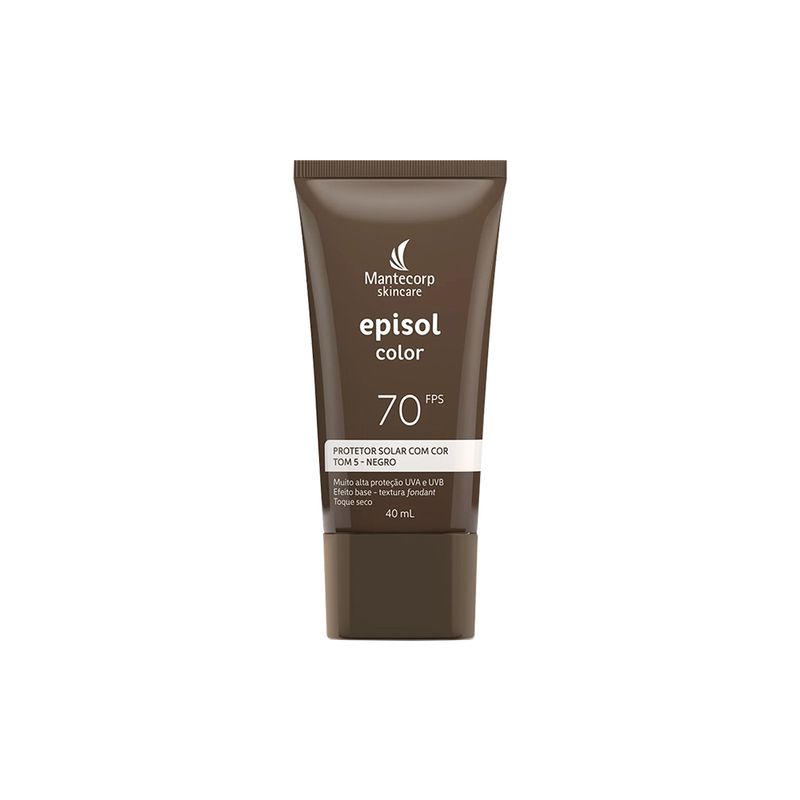 Protetor-Solar-Facial-Mantecorp-Episol-Color-Tom-5-Negro-Fps-70-40-ml