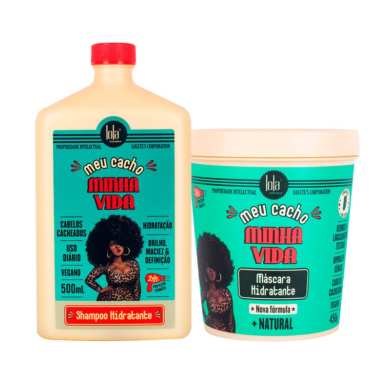Kit-Lola-Cosmetics-Hidratacao---Shampoo-de-Hidratacao-Lola-Cosmetics--Meu-Cacho-Minha-Vida-500-ml---Mascara-de-Hidratacao-Lola-Cosmetics-Lola-Cosmetics-Meu-Cacho-Minha-Vida-450-g-Vitrine