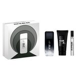 Kit-Perfume-Carolina-Herrera-212-VIP-Black-Masculino-Eau-de-Parfum-100-ml---Gel-de-Banho-100-ml---Miniatura-10-ml-Vitrine