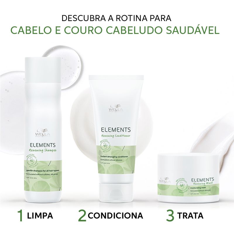 Shampoo-Wella-Professionals-Elements-Renewing-250-ml-Rotina