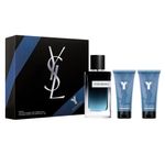 Kit-Perfume-Yves-Saint-Laurent-Y-Masculino-Eau-de-Parfum-100-ml---2-Gel-Douche-50-ml-Vitrine