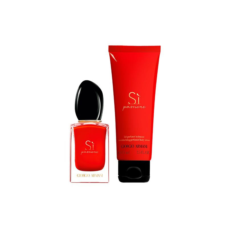 Kit-Perfume-Giorgio-Armani-Si-Passione-Feminino-Eau-de-Toilette-50-ml---Locao-Corporal-75-ml-Produtos