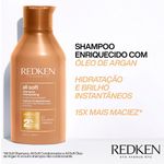 Kit-Redken-All-Soft---Shampoo-300-ml---Mascara-250-ml-Frasco-Shampoo