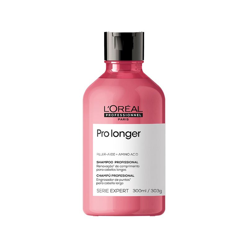 Kit-Loreal-Professionnel---Shampoo-Pro-Longer-300-ml---Mascara-Pro-Longer-250-g---Mascara-Metal-Detox-250-g-Frasco-Shampoo