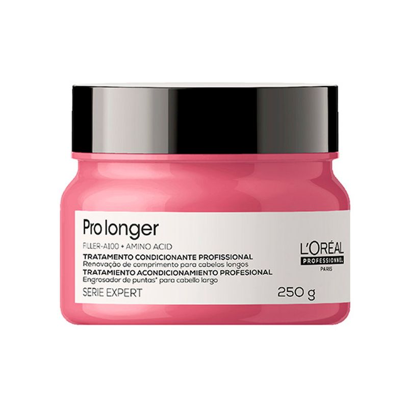 Kit-Loreal-Professionnel---Shampoo-Pro-Longer-300-ml---Mascara-Pro-Longer-250-g---Mascara-Metal-Detox-250-g-Frasco-Mascara-Pro