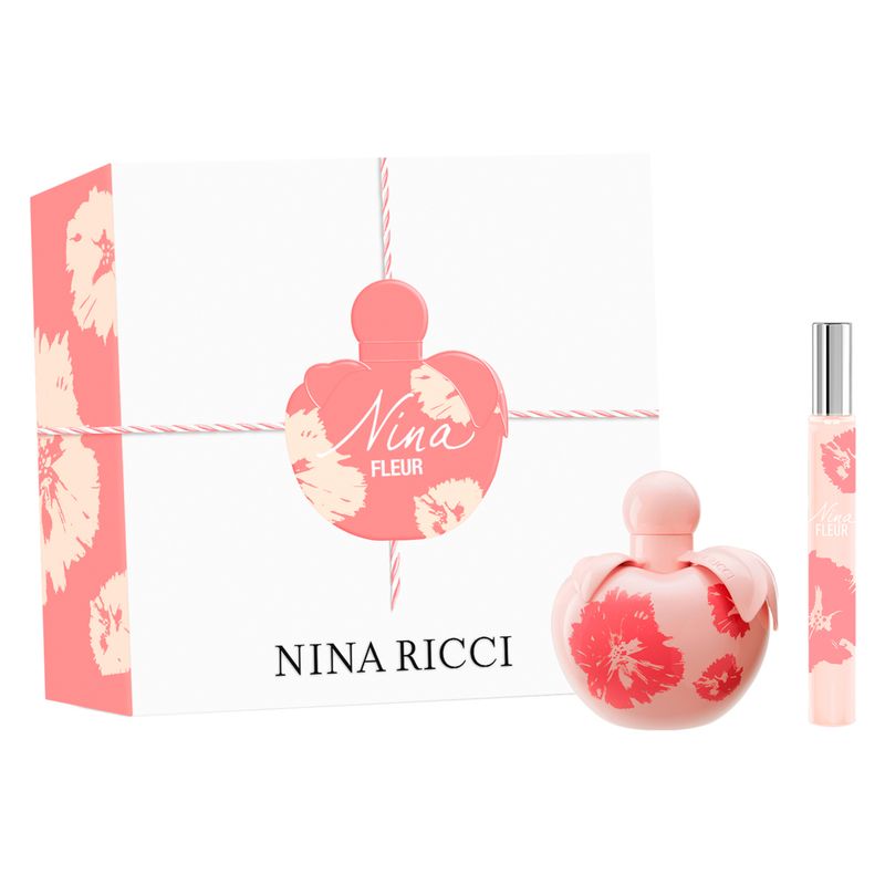 Kit-Perfume-Nina-Ricci-Nina-Fleur-Eau-de-Toilette-50ml---Perfume-Rollon-Nina-Fleur
