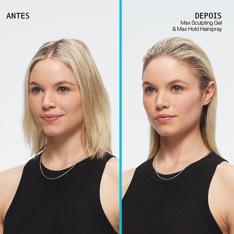 Gel-Capilar-Redken-Max-Sculpting-250-ml-Antes-e-Depois