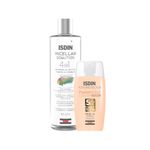 kit-isdin-solution-agua-micelar-facial-4-em-1-400ml-fusion-water-5-stars-color-prot-sol-facial-fps50-clara-50ml-Vitrine