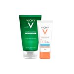 Kit-Vichy-Facial---Gel-de-Limpeza-Profunda-150-g---Protetor-Solar-FPS-50-Cor-2.0-30-g-Vitrine