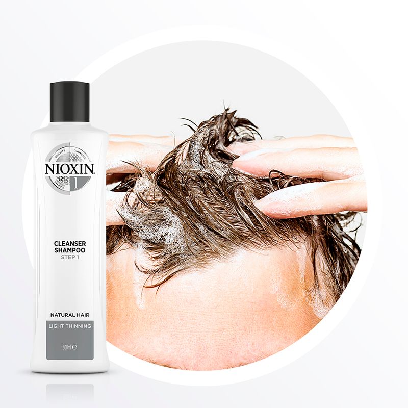 Shampoo-Nioxin-Ligh-Thinning-Sistema-1-300-ml-Demonstracao-