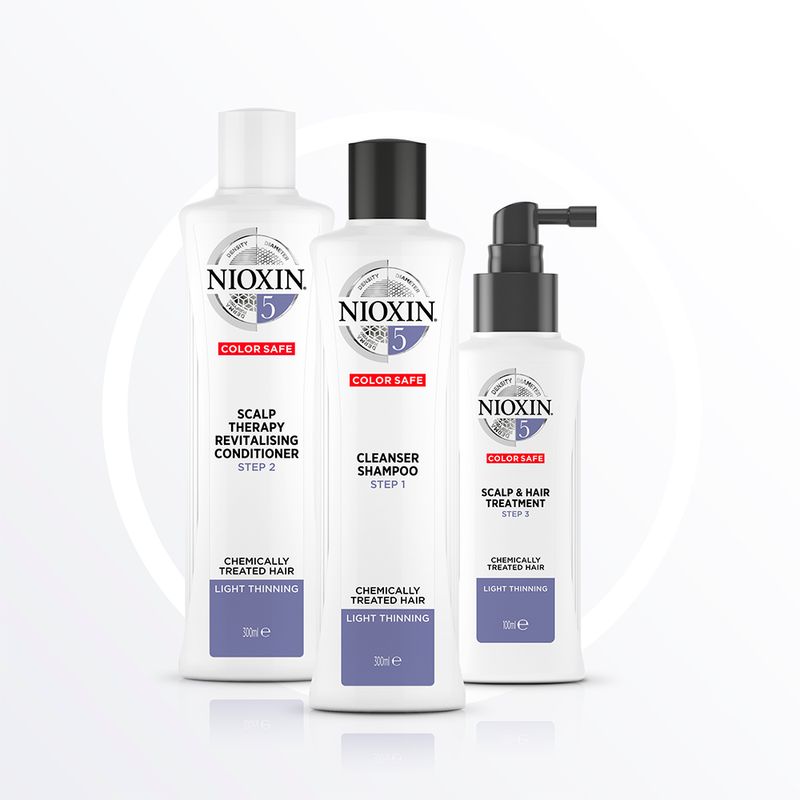 Kit-Nioxin-Loyalty-Sistema-5---Shampoo-300-ml---Condicionador-300-ml---Leave-in-100-ml-Produtos
