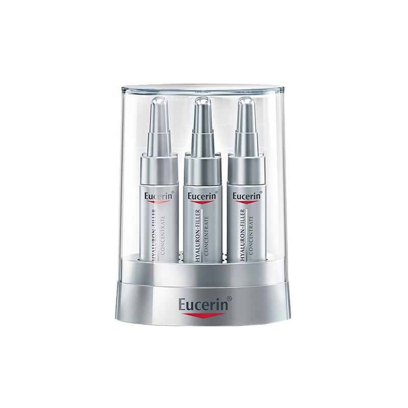 Kit-de-Ampola-Eucerin-Hyaluron-Filler-Serum-Facial-Anti-Idade-Concentrate-6-x-5-ml-Vitrine