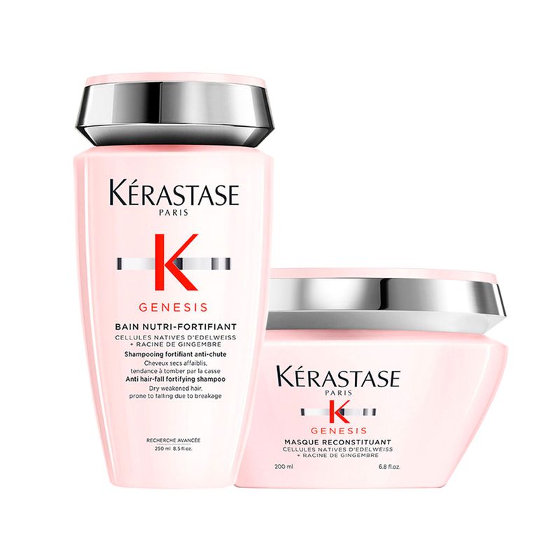 Kit-Kerastase-Genesis---Shampoo-250-ml---Mascara-200-ml-Frasco