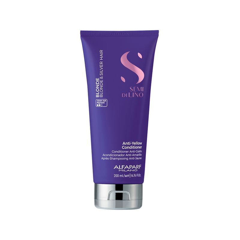 Kit-Alfaparf-Milano-Semi-Di-Lino-Blonde-Anti-Yellow---Shampoo-250-ml---Condicionador-200-ml-Frasco-Condicionador