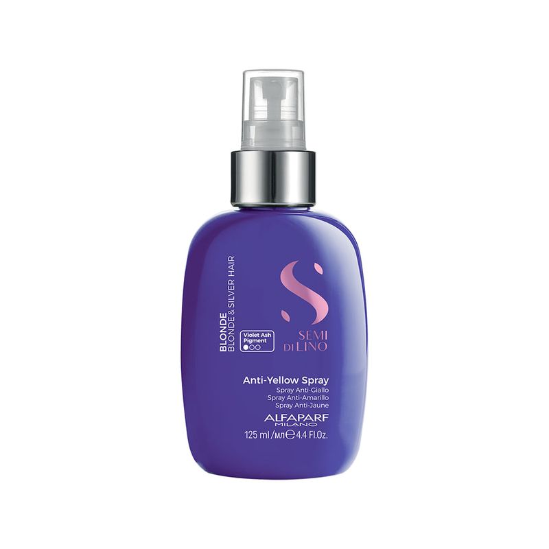 Kit-Alfaparf-Milano-Semi-Di-Lino-Blonde-Anti-Yellow---Shampoo-250-ml---Condicionador--200-ml---Leave-in-125-ml-Frasco-Leave-in