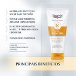 Protetor-Solar-Corporal-Toque-Seco-Gel-Creme-Eucerin-Oil-Control-FPS-60-200-g-Principais-Beneficios