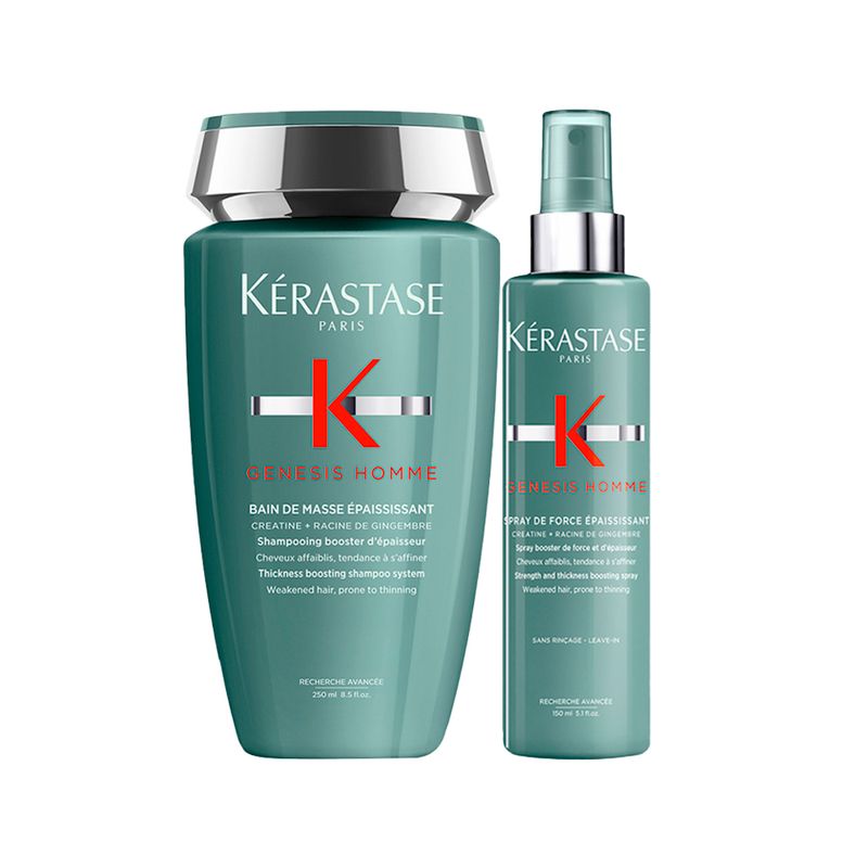Kit-Kerastase-Genesis-Homme-–--Shampoo-Epaississant-250-ml---Spray-150-ml-Vitrine