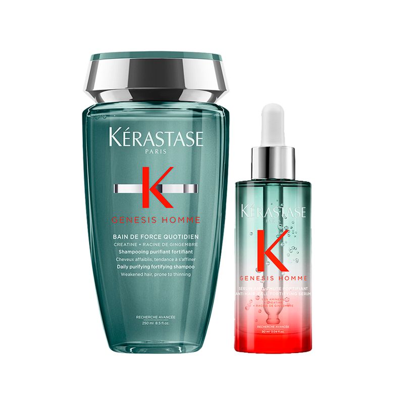 Kit-Kerastase-Genesis-Homme-–-Shampoo-Quotidien-250-ml---Serum-90-ml-Vitrine
