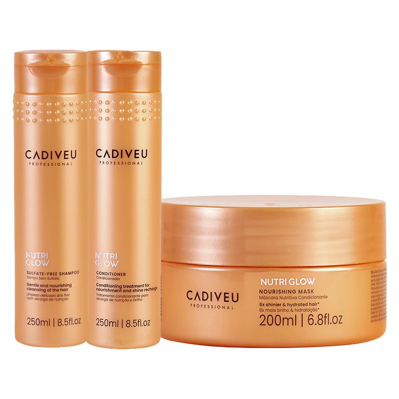Kit-Cadiveu-Nutri-Glow---Shampoo-250-ml----Condicionador-250-ml---Mascara-de-Nutricao-200-ml-Vitrine