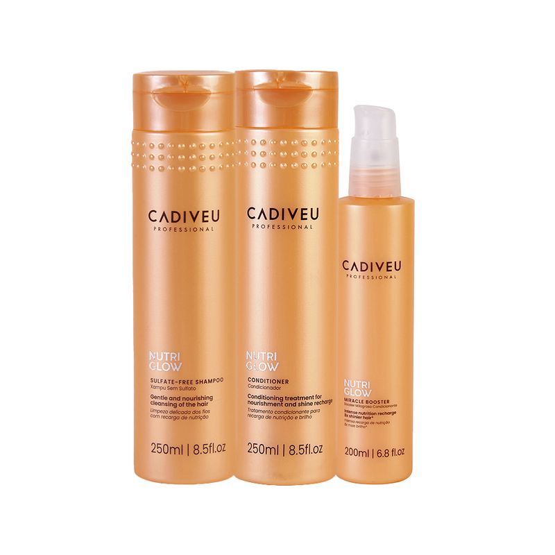 Kit-Cadiveu-Nutri-Glow---Shampoo-250-ml---Mascara-de-Nutricao-200-ml---Booster-de-Nutricao-200-ml-Vitrine