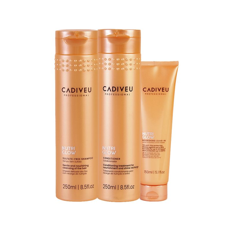 Kit-Cadiveu-Nutri-Glow---Shampoo-250-ml---Condicionador-250-ml---Leave-in-150-ml-Vitrine