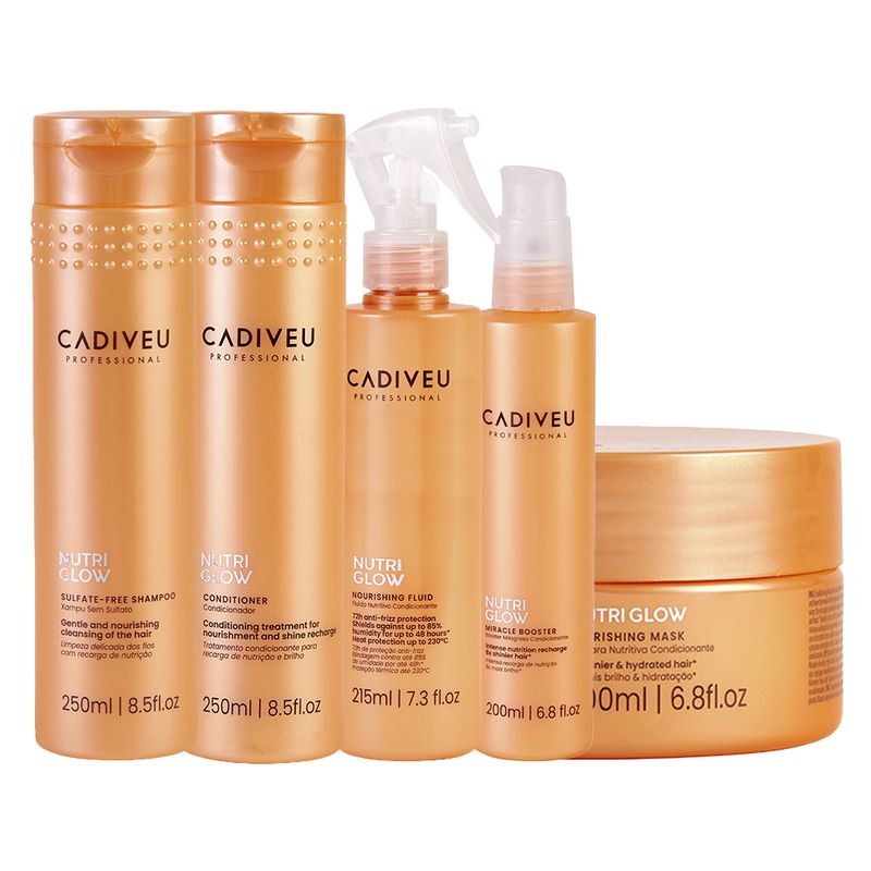 Kit-Cadiveu-Nutri-Glow---Shampoo-250-ml---Condicionador-250-ml---Mascara-de-Nutricao-200-ml---Leave-in-215-ml---Booster-200-ml-Vitrine