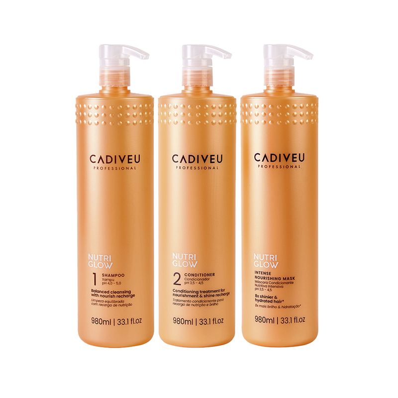 Kit-Cadiveu-Nutri-Glow---Shampoo-1000-ml---Condicionador-1000-ml---Mascara-deNutricao--980-ml-Vitrine