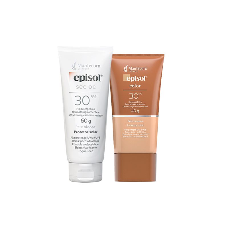 Kit-Cuidado-da-Pele-Mantecorp---Protetor-Solar-Facial-FPS-30-60-g---Protetor-Solar-Facial-FPS-30-Morena-40-g-Vitrine