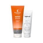 Kit-Cuidado-da-Pele-Mantecorp---Protetor-Solar-Corporal-FPS-60-200-ml---Protetor-Solar-Facial-FPS-30-60-g-Vitrine