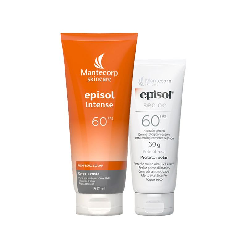 Kit-Cuidado-da-Pele-Mantecorp---Protetor-Solar-Corporal-FPS-60-200-ml---Protetor-Solar-Facial-FPS-60-60-g-Vitrine