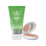 -Kit-Antioleosidade-Mantecorp---Sabonete-Liquido-Facial-150-ml---Protetor-Solar-em-Po-Facial-FPS-50-Morena-10-g-Vitrine