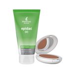 Kit-Antioleosidade-Mantecorp---Sabonete-Liquido-Facial---Protetor-Solar-em-Po-Facial-FPS-50-Negra-10-g-Vitrine