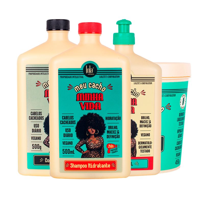 Kit-Lola-Cosmetics-Hidratacao-Meu-Cacho-Minha-Vida---Finalizador-Jelly-Gel-500g---3-Produtos-Vitrine