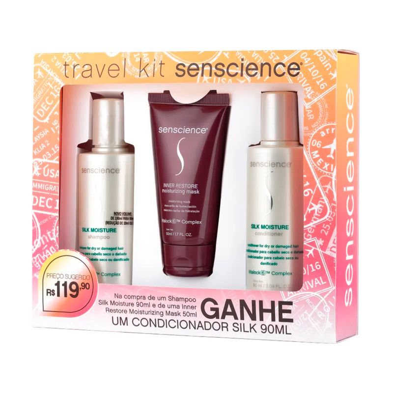 Kit-Senscience-Travel-Size---Shampoo-Silk-Moisture-90-ml---Condicionador-Silk-Moisture--90-ml---Mascara-Inner-Restore-50-ml-Vitrine