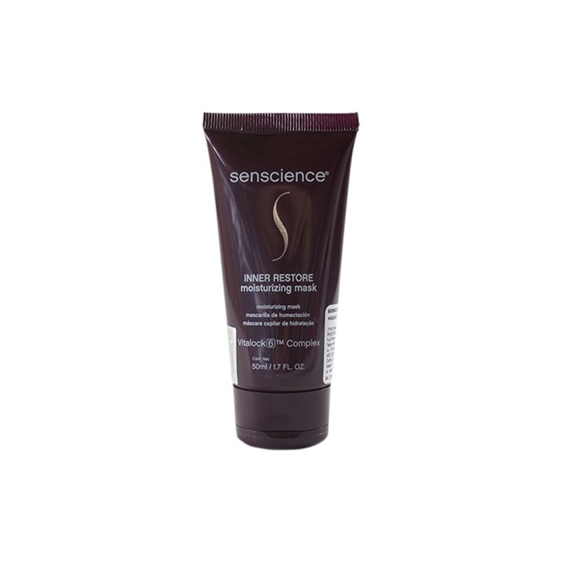 Kit-Senscience-Travel-Size---Shampoo-Silk-Moisture-90-ml---Condicionador-Silk-Moisture--90-ml---Mascara-Inner-Restore-50-ml-Frasco-Mascara